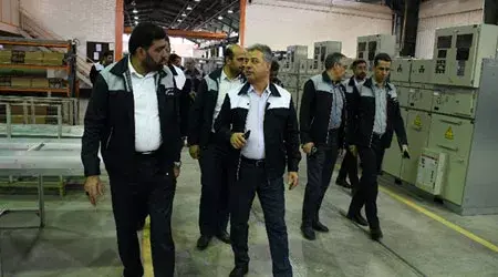 بازدید مدیرعامل گروه صنعتی ایران ترانسفو از شرکت توسعه پست‌های ایران ترانسفو